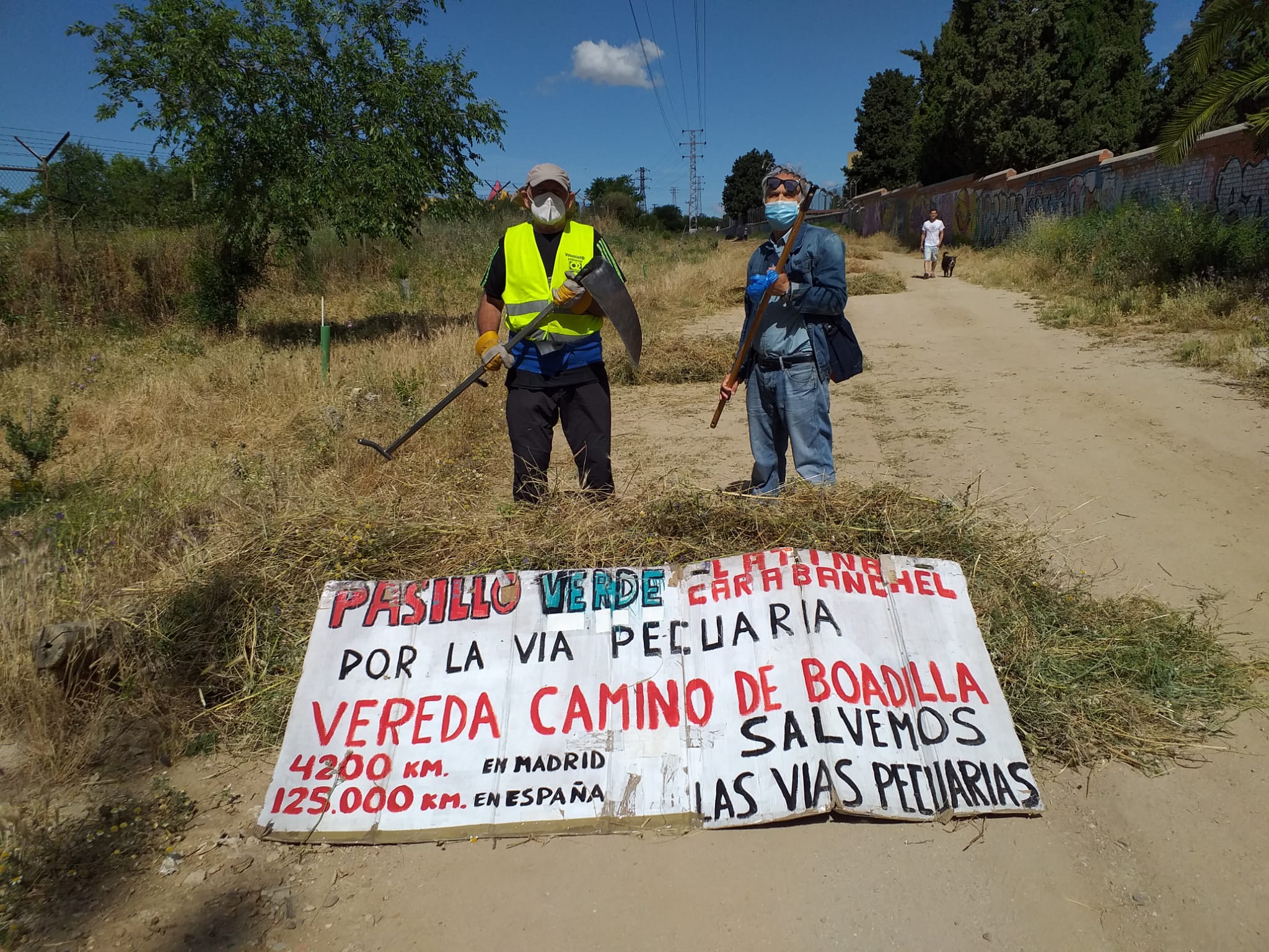 vía pecuaria aluche